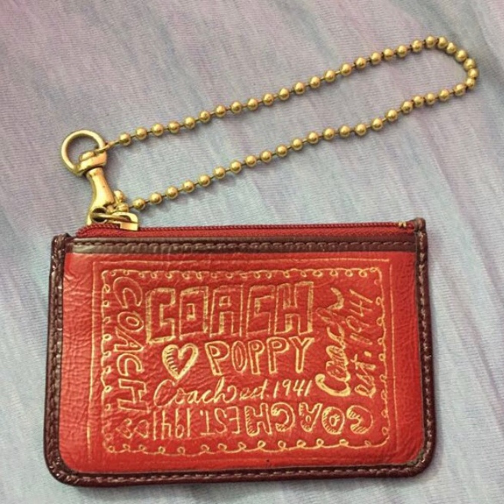Coach card holder